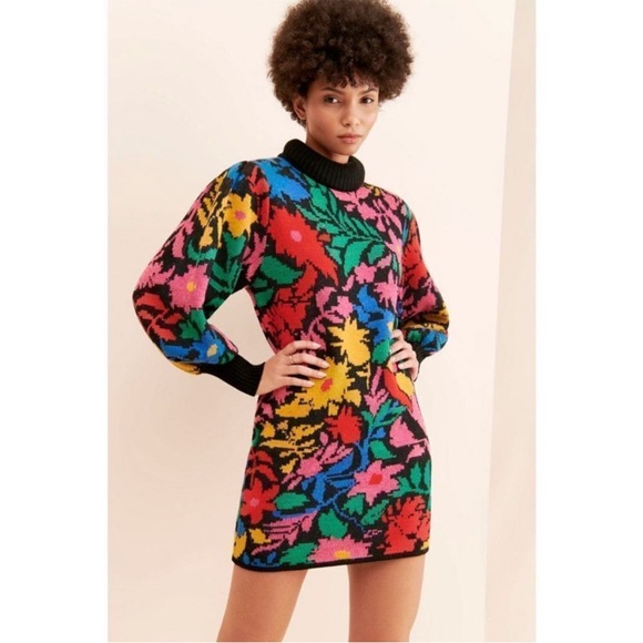 FARM Rio Dresses & Skirts - Farm Rio Sweater Dress, NWT